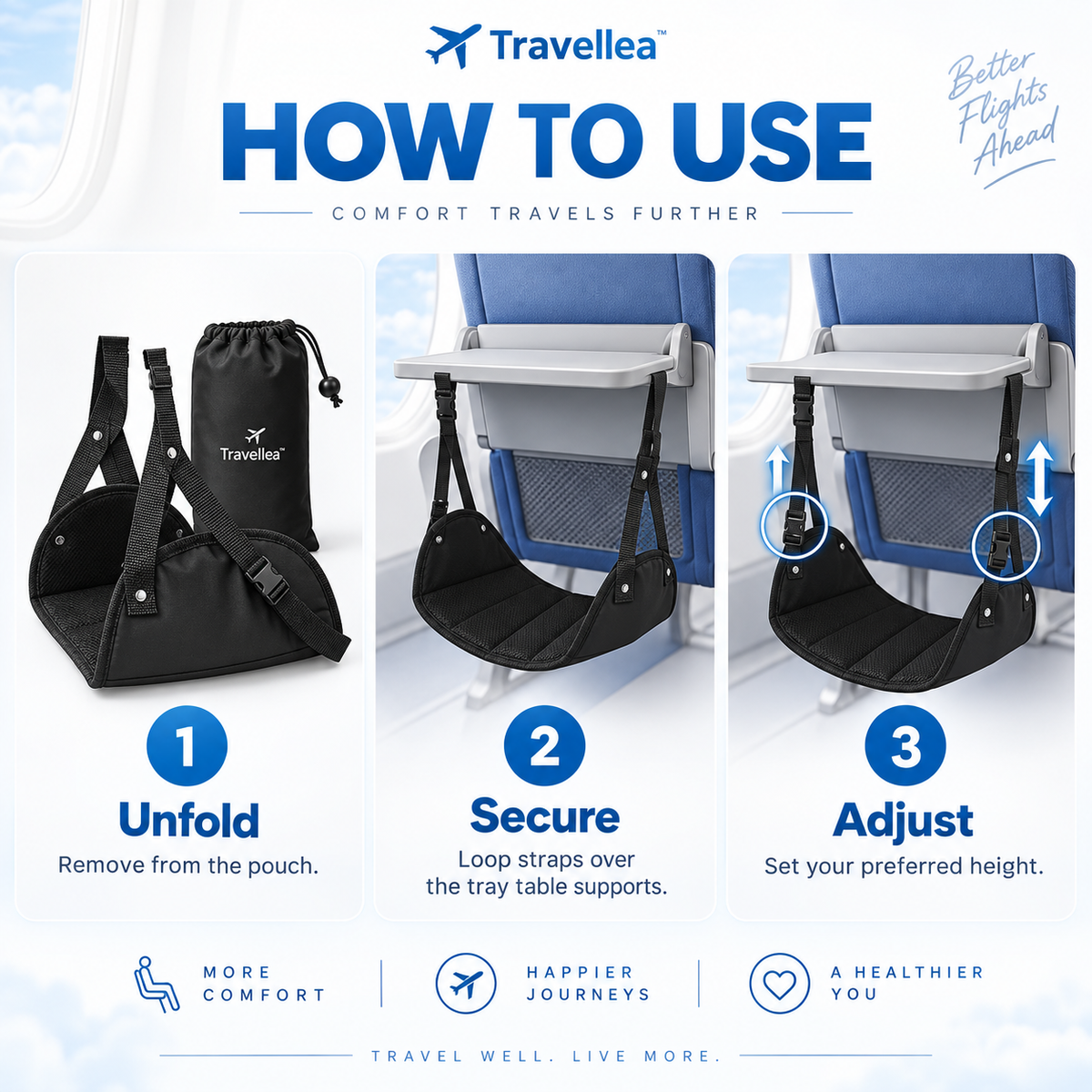 Travellea Footrest™